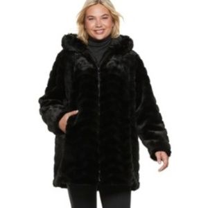 Gallery Faux Fur Coat